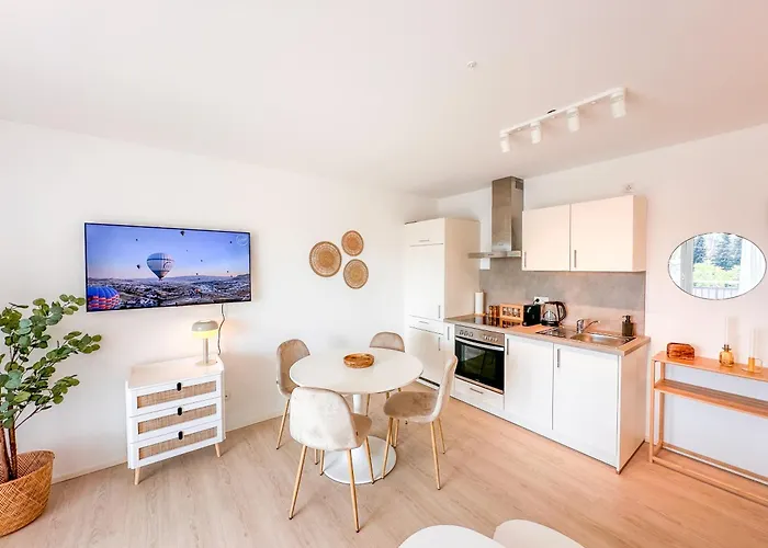 Thesunset Club - Studio II - Kueche - Balkon - Parken